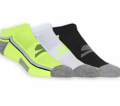 Meias|Acessórios-SKECHERS 3 Pack Low Cut Athletic Socks AMARELO