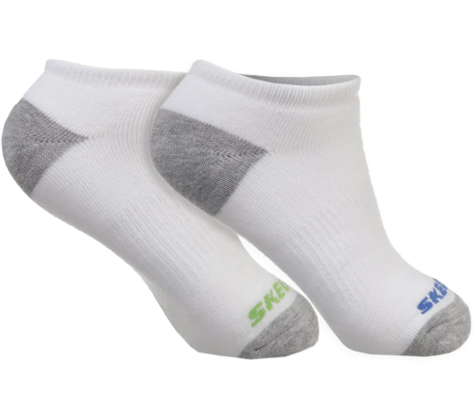 Meias|Meias-SKECHERS 6 Pack Low Cut Walking Socks BRANCO