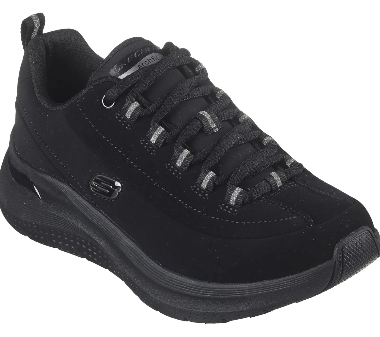 Com Atacadores|Sapatilhas Casuais-SKECHERS Arch Fit 2.0 - Dark Horse PRETO