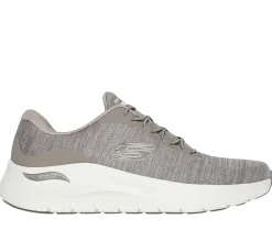 Sapatilhas Casuais|Sapatilhas-SKECHERS Arch Fit 2.0 - Upperhand TAUPE