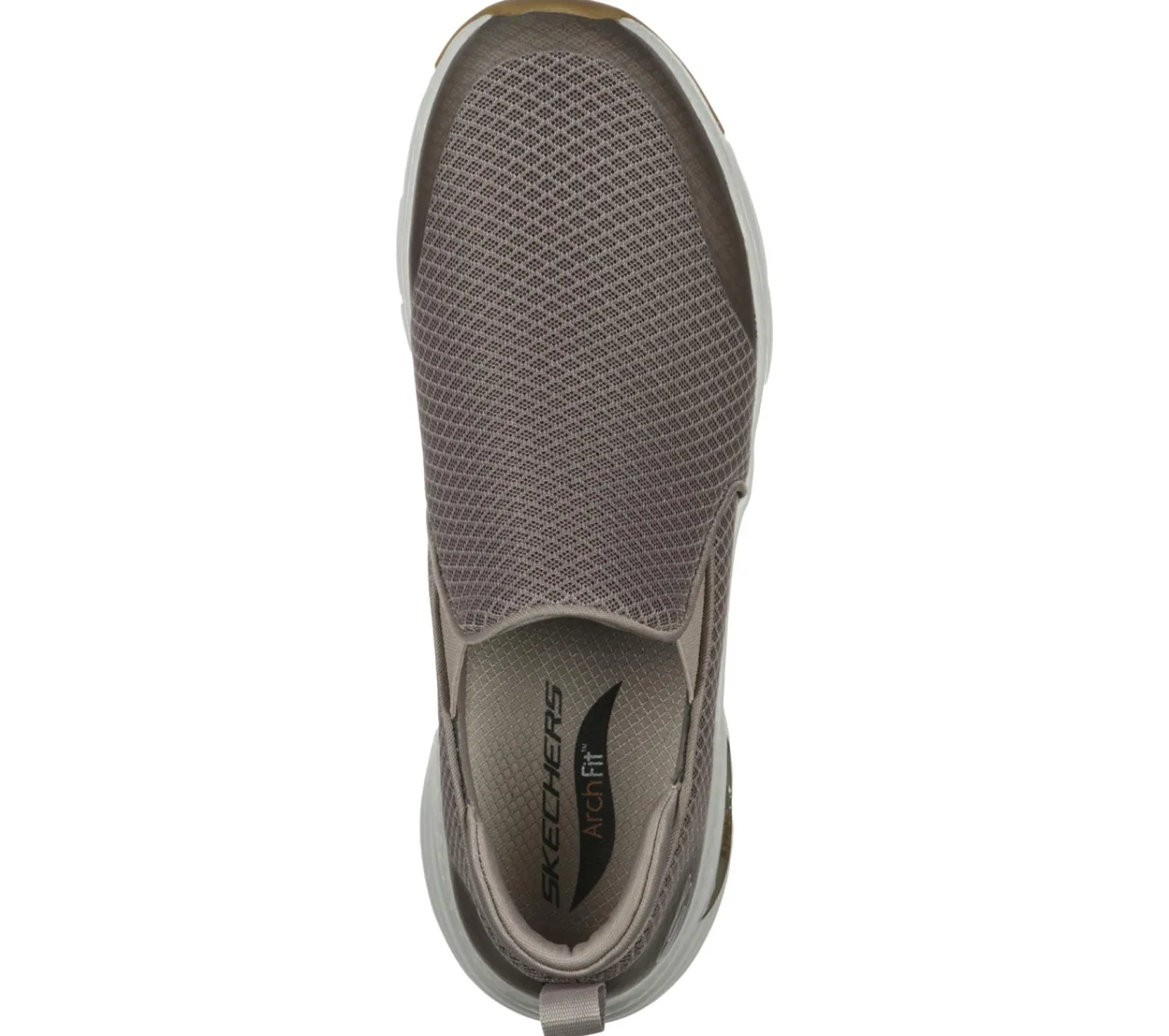 Calçado Sem Atacadores|Sapatilhas Casuais-SKECHERS Arch Fit - Banlin TAUPE