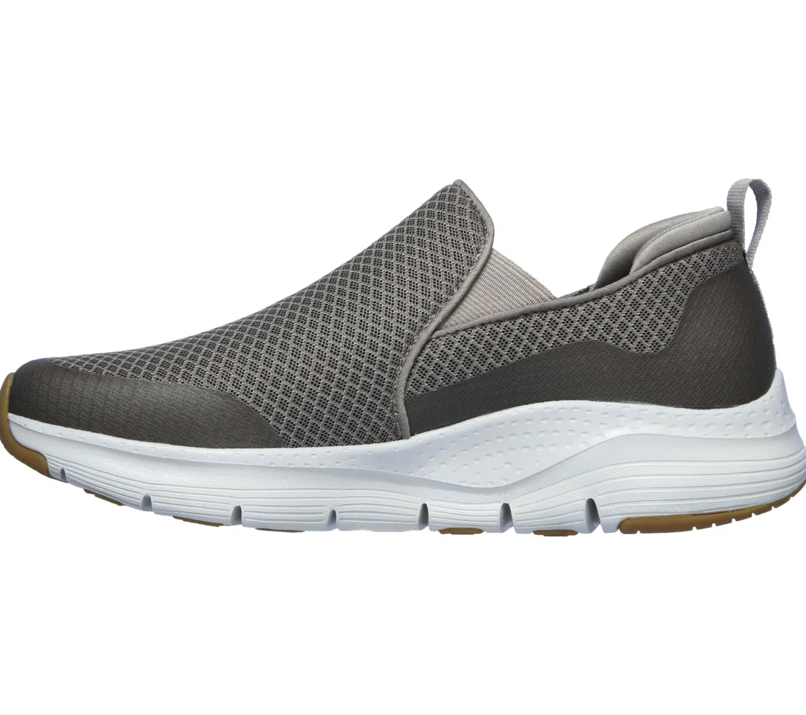 Calçado Sem Atacadores|Sapatilhas Casuais-SKECHERS Arch Fit - Banlin TAUPE