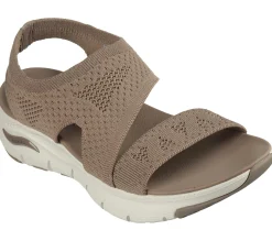 Sandálias-SKECHERS Arch Fit - Brightest Day MOCHA