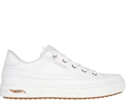 Canvas Shoes|Calçado Sem Atacadores-SKECHERS Arch Fit Arcade - Meet Ya There BRANCO