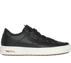 Sapatos Rasos|Com Atacadores-SKECHERS Arch Fit Arcade - On My Way PRETO