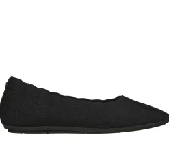 Sapatos Rasos|Calçado Sem Atacadores-SKECHERS Arch Fit Cleo PRETO