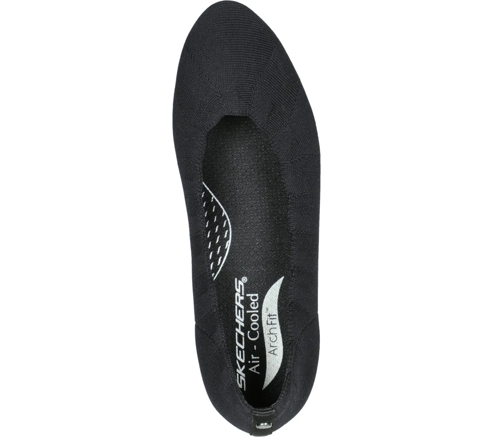 Sapatos Rasos|Calçado Sem Atacadores-SKECHERS Arch Fit Cleo PRETO