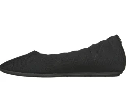 Sapatos Rasos|Calçado Sem Atacadores-SKECHERS Arch Fit Cleo PRETO