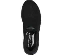 Calçado Sem Atacadores|Sapatilhas Casuais-SKECHERS Arch Fit Refine - Iris PRETO