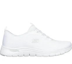 Calçado Sem Atacadores|Sapatilhas Casuais-SKECHERS Arch Fit Vista - Gleaming BRANCO
