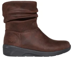 Calçado Sem Atacadores|Botas-SKECHERS Arya - Fashionista CHOCOLATE