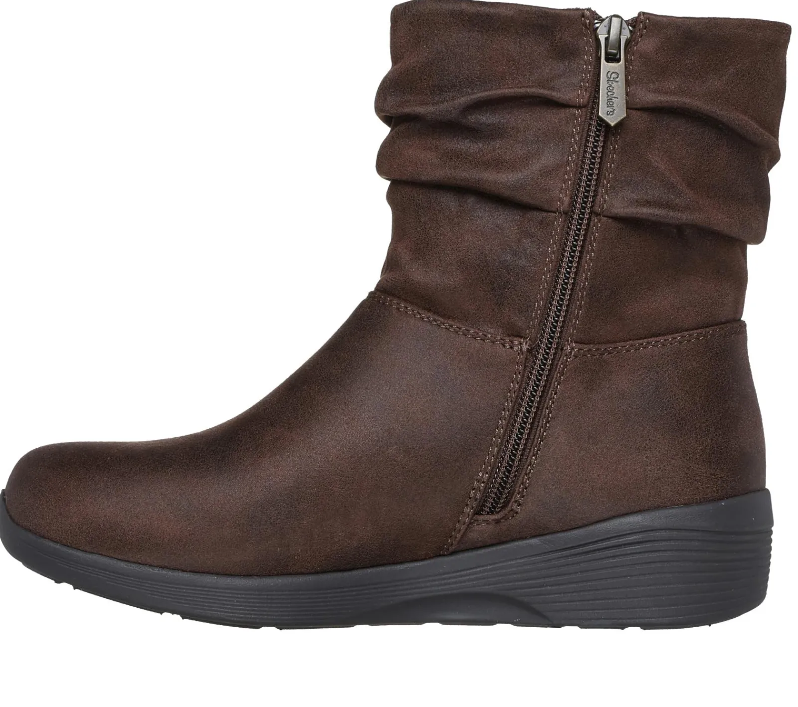 Calçado Sem Atacadores|Botas-SKECHERS Arya - Fashionista CHOCOLATE