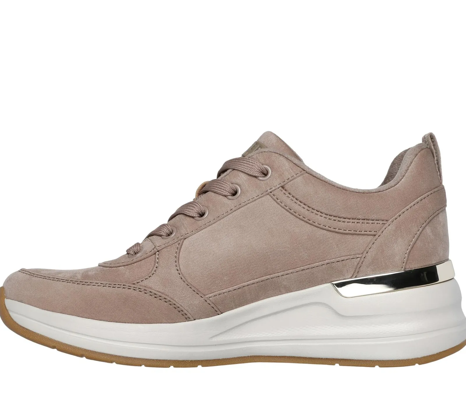 Sapatos De Cunha|Com Atacadores-SKECHERS Billion 2 - Pretty 'N' Plush TAUPE