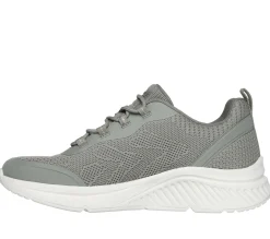 Com Atacadores|Sapatilhas Casuais-SKECHERS BOBS Arch Comfort B Sweet - A Pinch AZEITONA