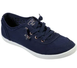 Canvas Shoes|Sapatos Rasos-SKECHERS BOBS B Cute NAVY