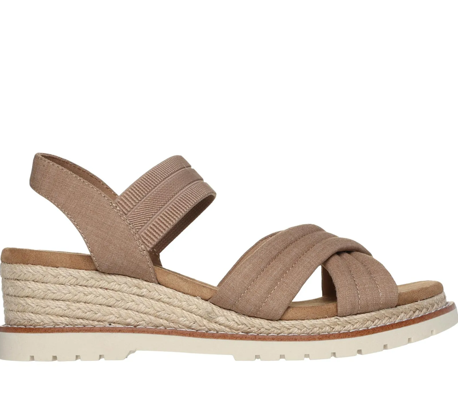 Sandálias-SKECHERS BOBS Desert Chill - Sweet Crossing CAMEL