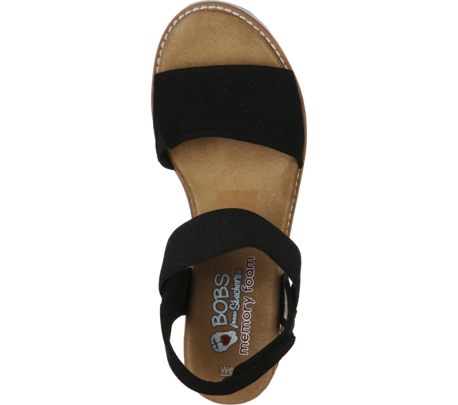 Canvas Shoes|Sandálias-SKECHERS BOBS Desert Kiss PRETO