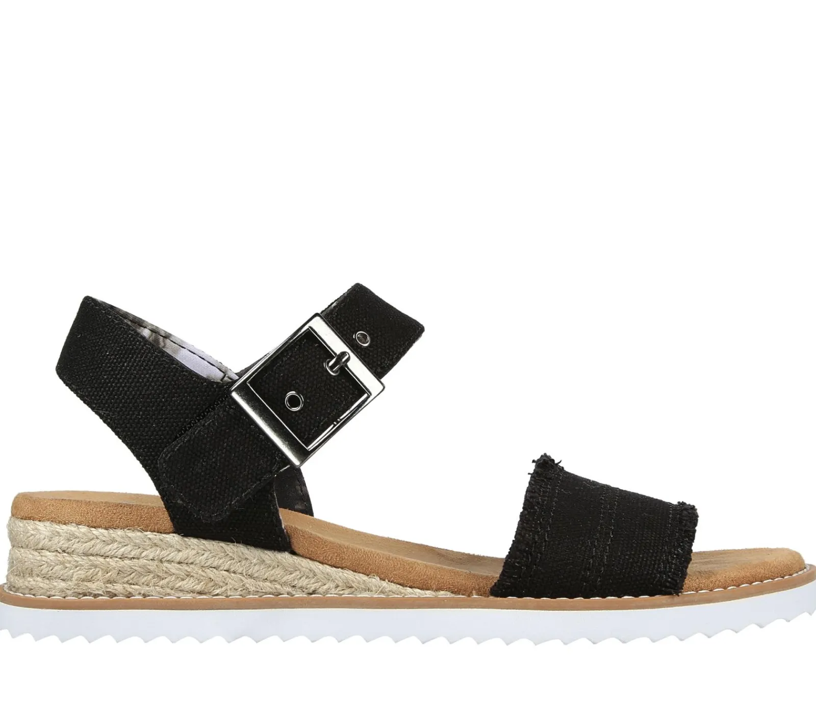 Canvas Shoes|Sandálias-SKECHERS BOBS Desert Kiss - Adobe Princess PRETO