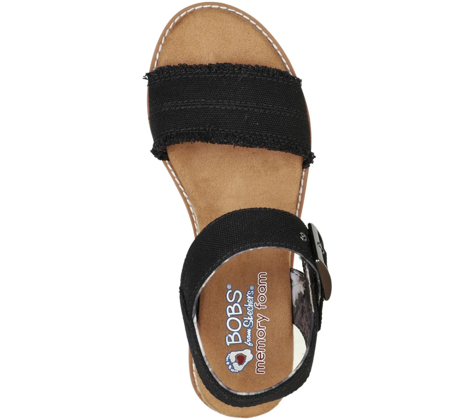Canvas Shoes|Sandálias-SKECHERS BOBS Desert Kiss - Adobe Princess PRETO