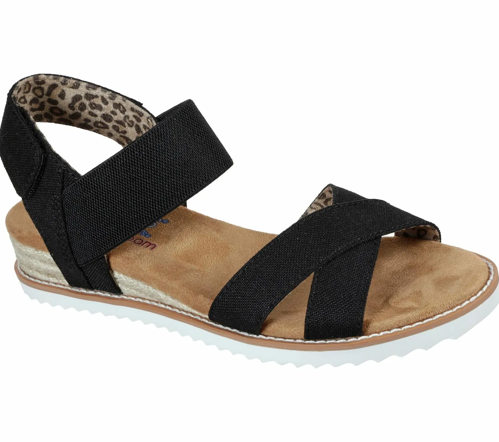 Canvas Shoes|Sandálias-SKECHERS BOBS Desert Kiss - Secret Picnic PRETO