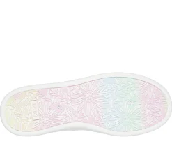 Canvas Shoes|Sapatos Rasos-SKECHERS BOBS D'Vine - Doodle Fair BRANCO / MULTICOR
