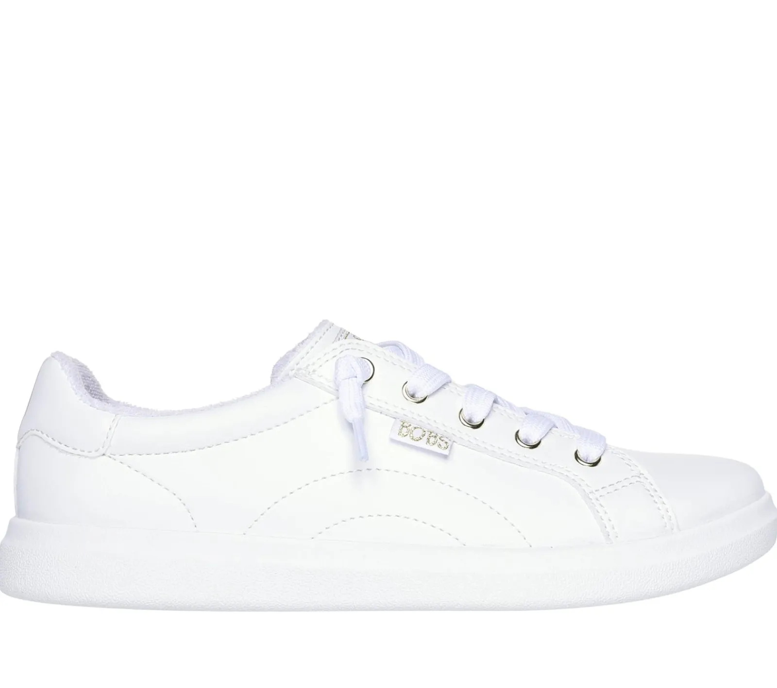 Com Atacadores|Calçado Sem Atacadores-SKECHERS BOBS D'Vine - Instant Delight Estilo #:114456WHT Selecione um cor<!-- Select Label -->LarguraMédio
