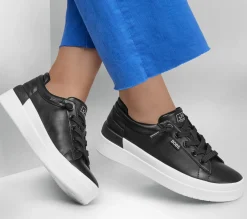 Calçado Sem Atacadores|Sapatilhas Casuais-SKECHERS BOBS D'Vine Sky - Main Step PRETO