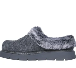 Calçado Sem Atacadores|Slippers-SKECHERS BOBS Keepsakes Lite - Warm Regards CARVÃO