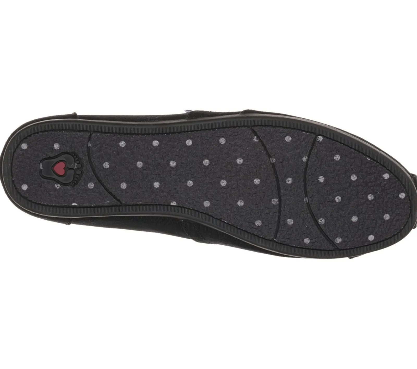 Canvas Shoes|Sapatos Rasos-SKECHERS BOBS Plush - Peace And Love PRETO