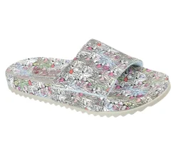 Sandálias-SKECHERS BOBS Pop-Ups 2 - Spring Crush TAUPE / MULTICOR