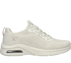 Com Atacadores|Sapatilhas Casuais-SKECHERS Bobs Sport Squad Air - Close Encounter NATURAL