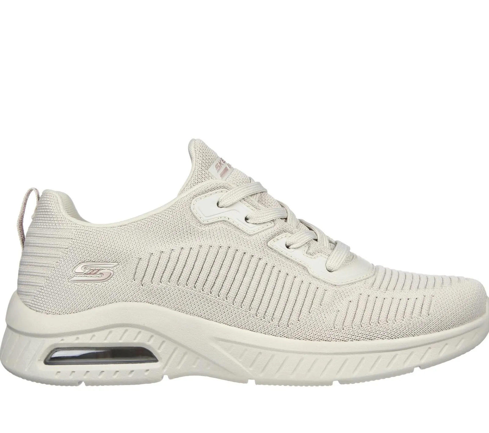 Com Atacadores|Sapatilhas Casuais-SKECHERS Bobs Sport Squad Air - Close Encounter NATURAL