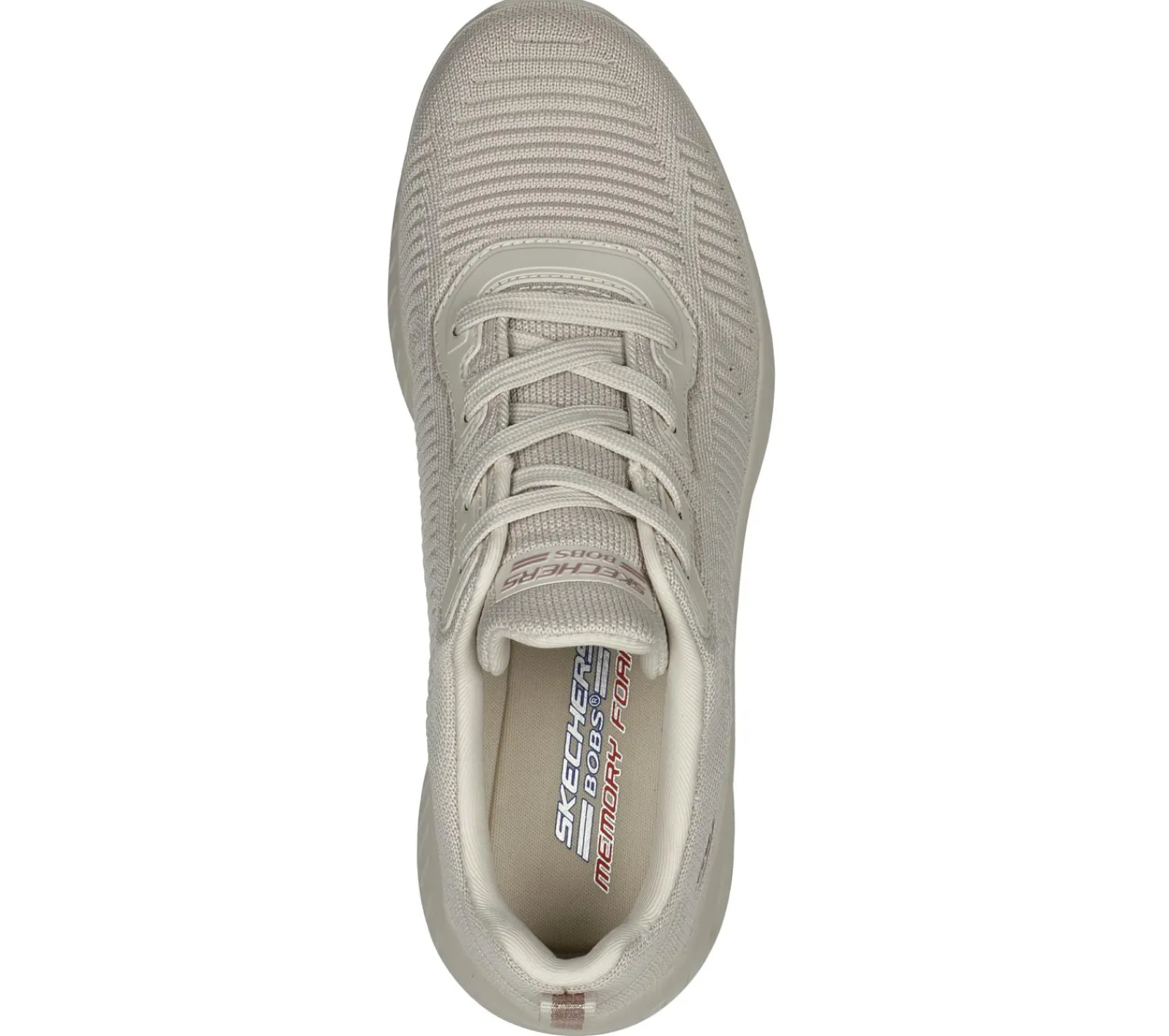 Com Atacadores|Sapatilhas Casuais-SKECHERS Bobs Sport Squad Air - Close Encounter NATURAL
