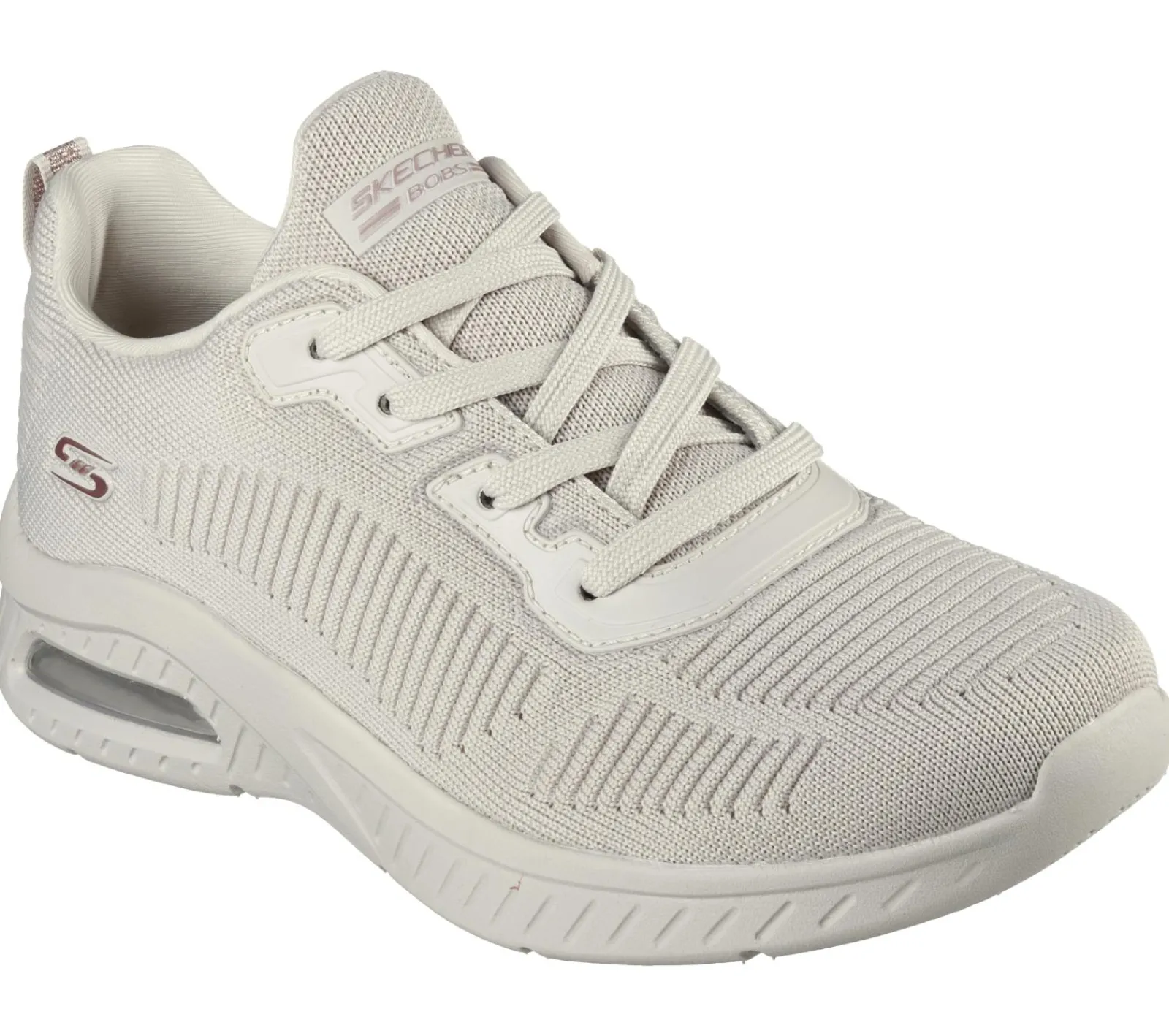 Com Atacadores|Sapatilhas Casuais-SKECHERS Bobs Sport Squad Air - Close Encounter NATURAL