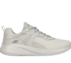 Com Atacadores|Sapatilhas Casuais-SKECHERS Bobs Sport Squad Chaos - Brilliant Synergy NATURAL