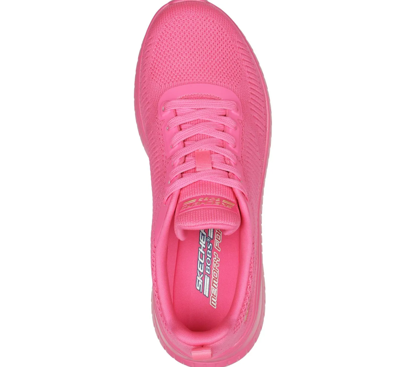 Sapatilhas Casuais|Com Atacadores-SKECHERS Bobs Sport Squad Chaos - Cool Rythms ROSA NEON
