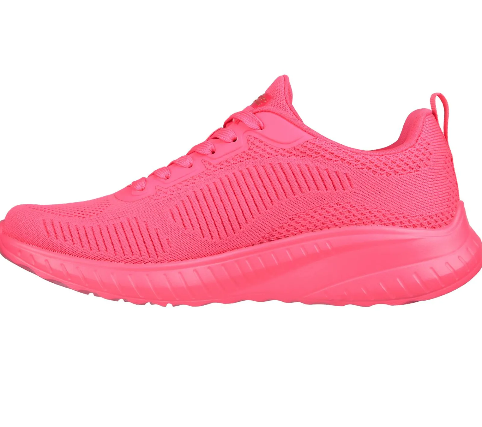 Sapatilhas Casuais|Com Atacadores-SKECHERS Bobs Sport Squad Chaos - Cool Rythms ROSA NEON