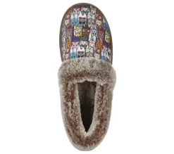 Slippers-SKECHERS BOBS Too Cozy - Chic Cat MULTICOR