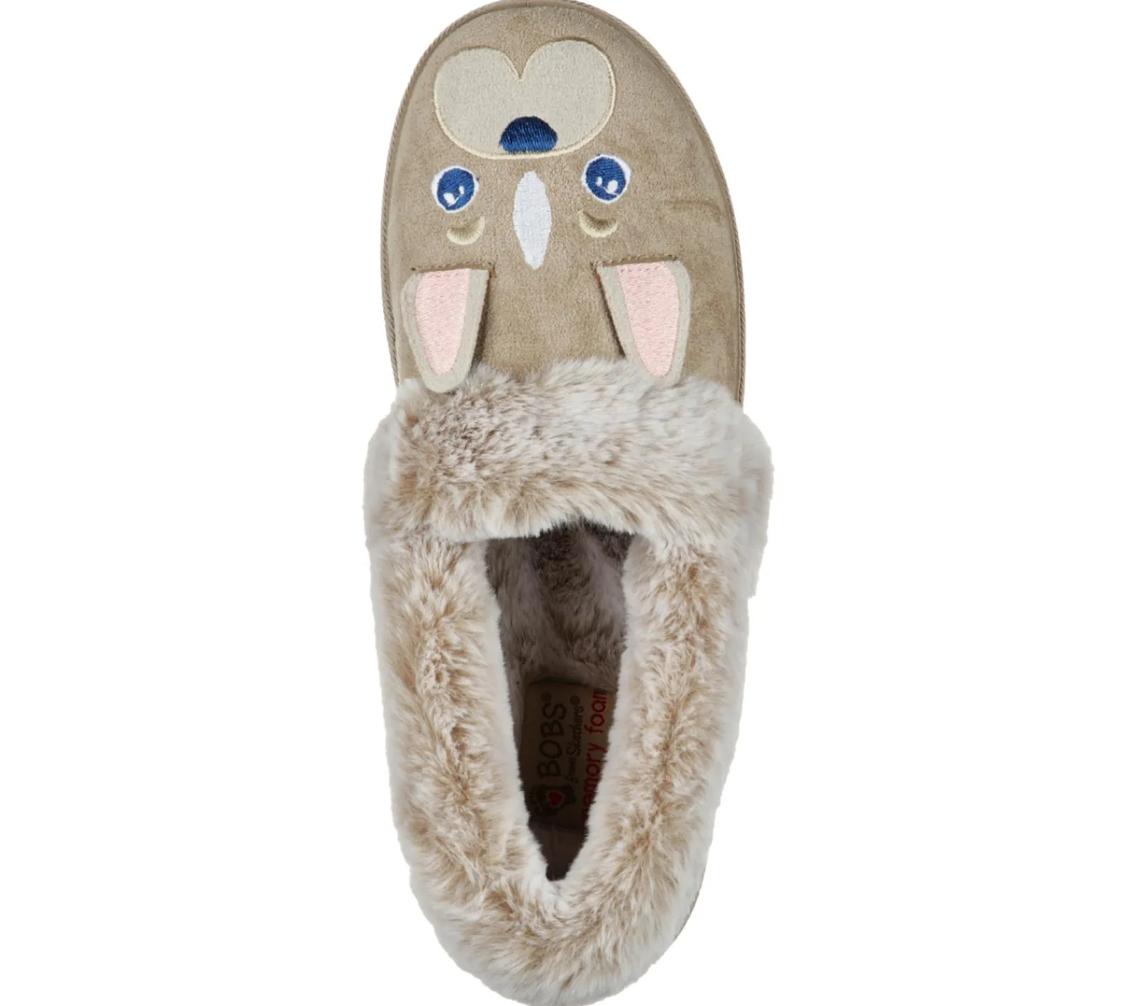 Calçado Sem Atacadores|Slippers-SKECHERS BOBS Too Cozy - Dog-Attitude TAUPE