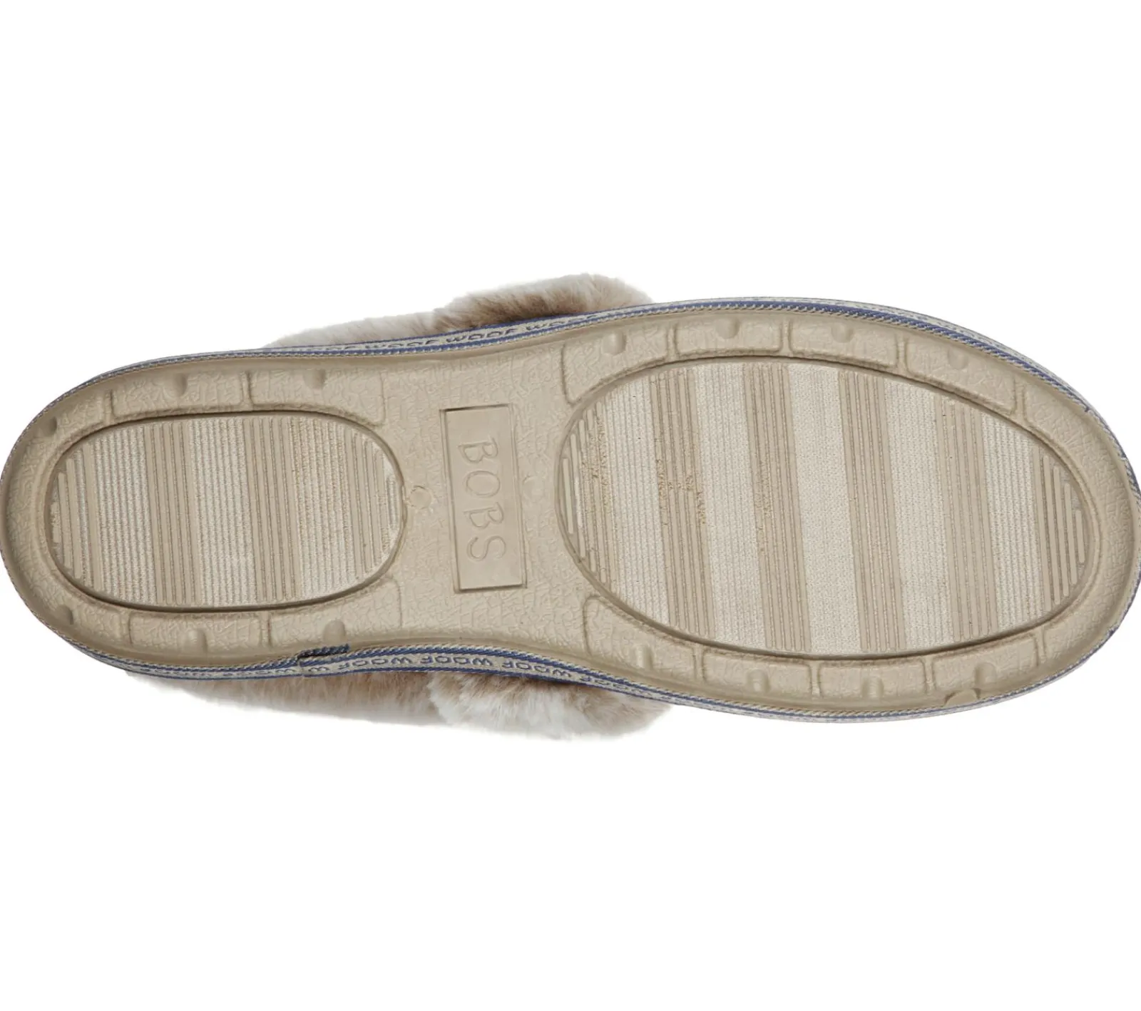 Calçado Sem Atacadores|Slippers-SKECHERS BOBS Too Cozy - Dog-Attitude TAUPE