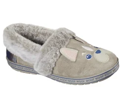 Calçado Sem Atacadores|Slippers-SKECHERS BOBS Too Cozy - Dog-Attitude TAUPE