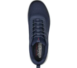 Calçado Sem Atacadores|Sapatilhas-SKECHERS Bounder - Intread NAVY
