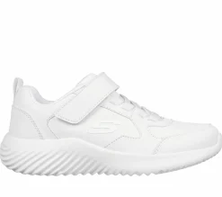 Calçado Sem Atacadores|Sapatilhas-SKECHERS Bounder - Power Study BRANCO