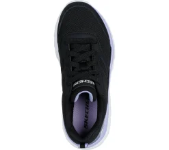 Com Atacadores|Sapatilhas-SKECHERS Boundless - Unmatched Speed PRETO / LAVANDA