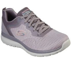Com Atacadores|Sapatilhas Casuais-SKECHERS Bountiful - Quick Path LAVANDA