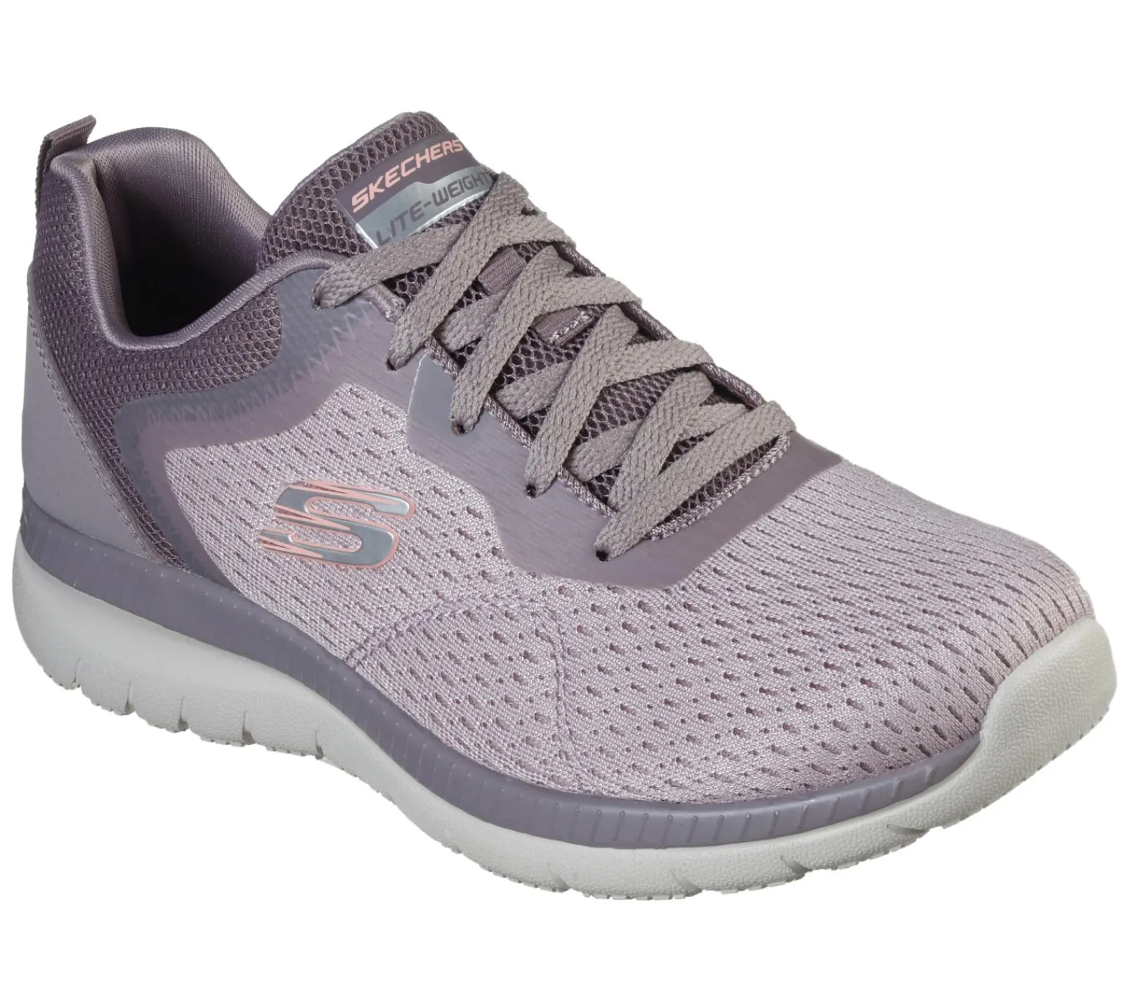 Com Atacadores|Sapatilhas Casuais-SKECHERS Bountiful - Quick Path LAVANDA