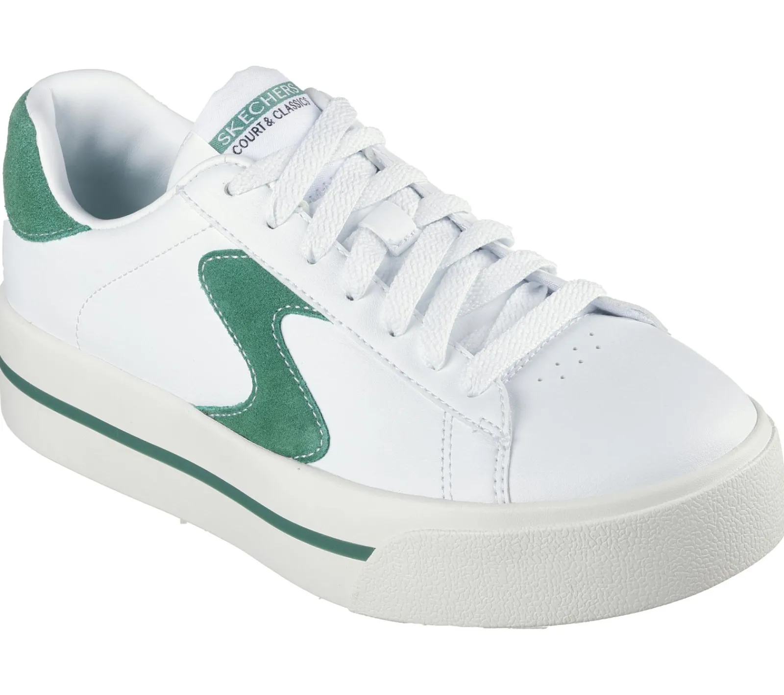 Sapatilhas Casuais|Com Atacadores-SKECHERS Camdenn - Been Lifted BRANCO / VERDE