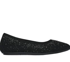Sapatos Rasos|Calçado Sem Atacadores-SKECHERS Cleo 2.0 - Glitzy Daze PRETO