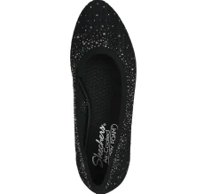 Sapatos Rasos|Calçado Sem Atacadores-SKECHERS Cleo 2.0 - Glitzy Daze PRETO
