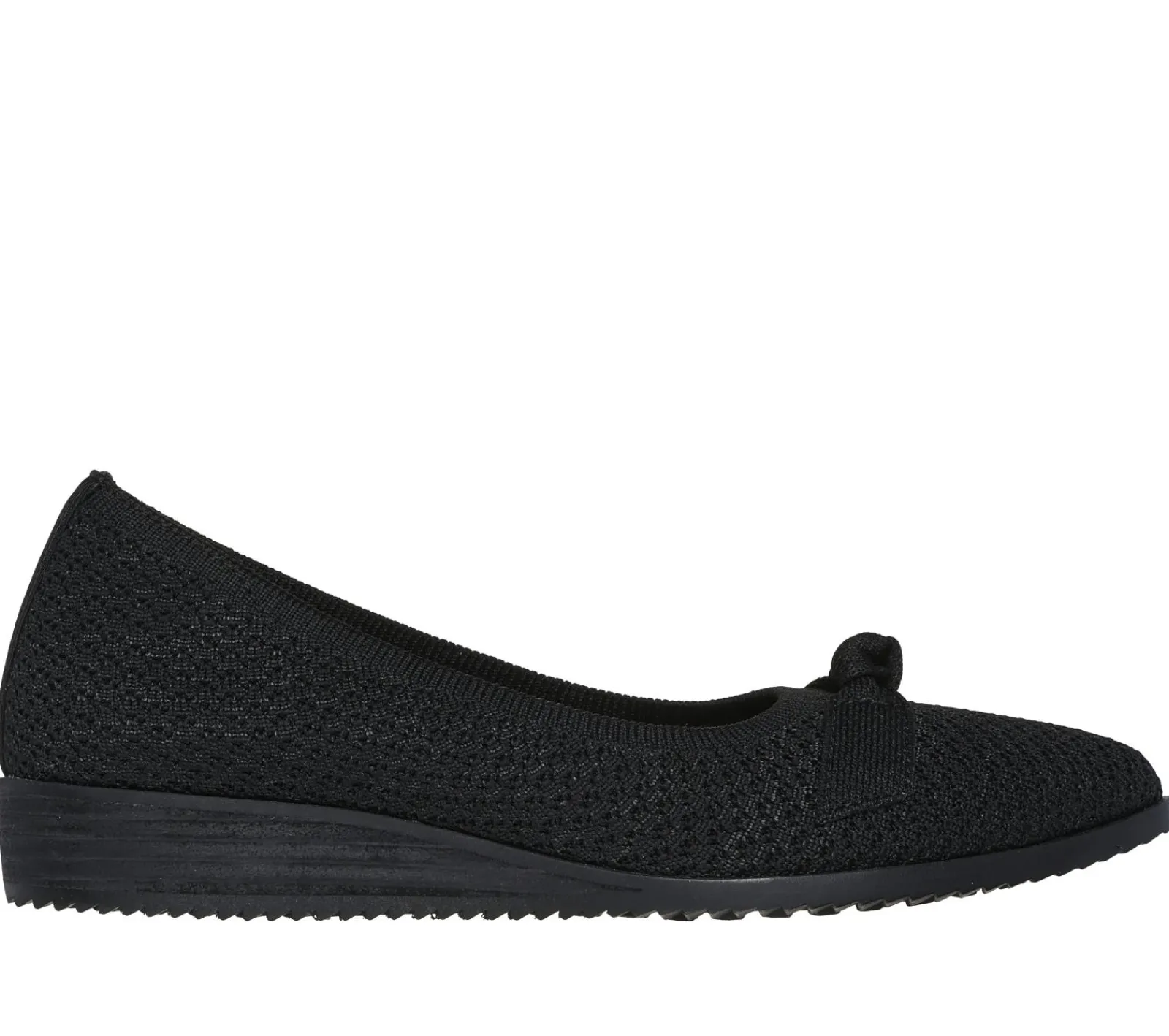 Sapatos Rasos|Calçado Sem Atacadores-SKECHERS Cleo Sawdust - Sophisticated PRETO